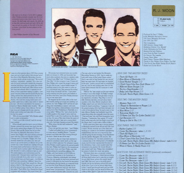 Elvis Presley : The Complete Sun Sessions (2xLP, Comp)