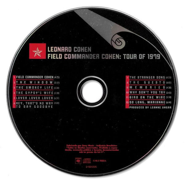 Leonard Cohen : Field Commander Cohen: Tour Of 1979 (CD, Album)