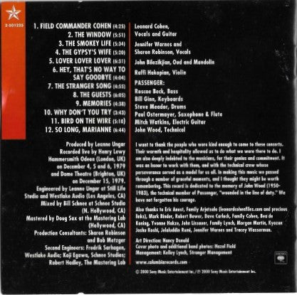 Leonard Cohen : Field Commander Cohen: Tour Of 1979 (CD, Album)