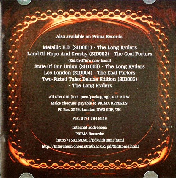 Danny & Dusty : The Lost Weekend (CD, Album, RE)