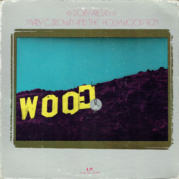 Dory Previn : Mary C. Brown And The Hollywood Sign (LP,Album)