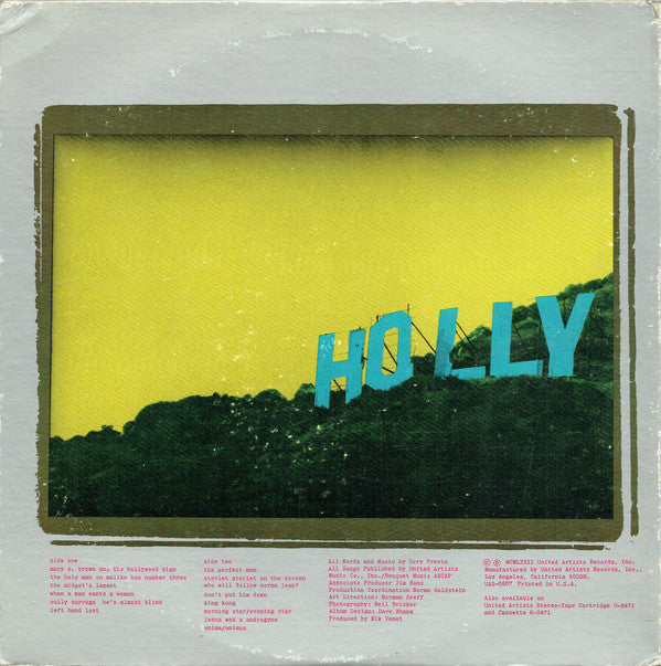 Dory Previn : Mary C. Brown And The Hollywood Sign (LP,Album)