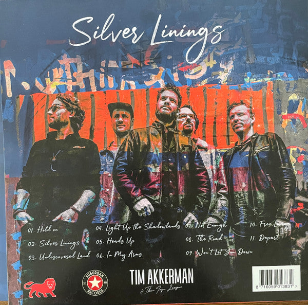 Tim Akkerman & The Ivy League (3) : Silver Linings (LP, Album, Red)