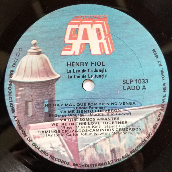 Henry Fiol : La Ley De La Jungla (LP, Album)