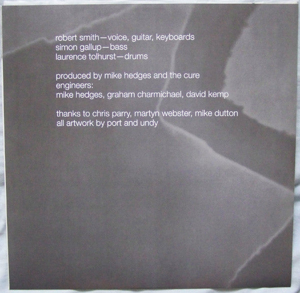 Cure, The : Faith (LP,Album,Reissue)