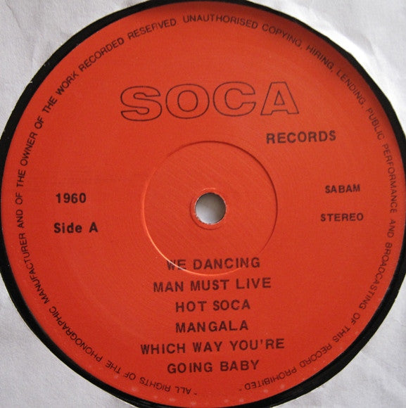 Various : Soca Vol. 2 (LP)