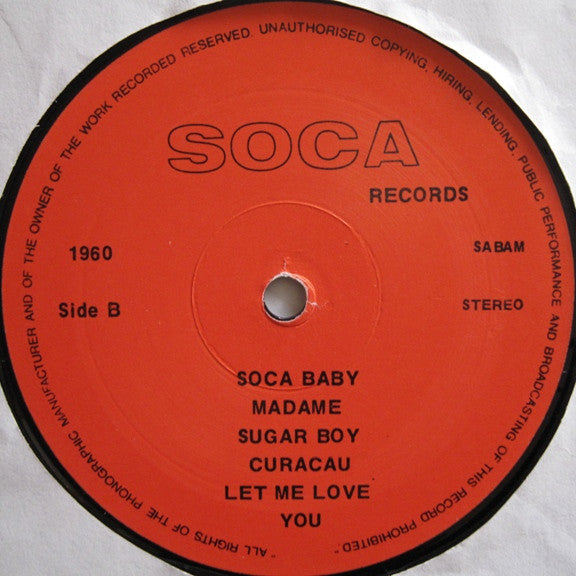 Various : Soca Vol. 2 (LP)
