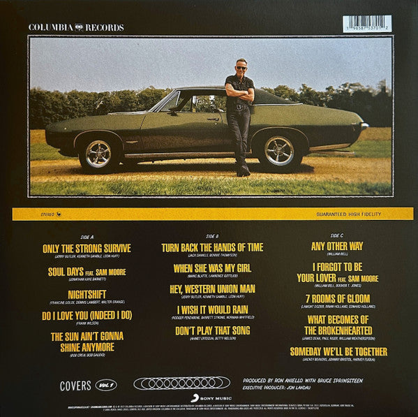 Bruce Springsteen : Only The Strong Survive (Covers Vol. 1) (LP + LP, S/Sided, Etch + Album, Ltd, Ora)