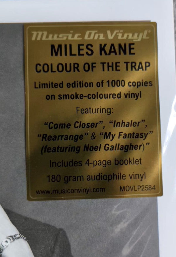 Miles Kane - Colour Of The Trap (LP, Ltd, Num, RE, Smo) - De Platen Aap – Vinylwinkel in Brielle & online webshop voor muziekliefhebbers