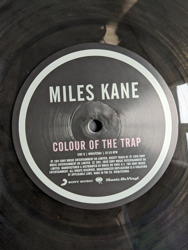 Miles Kane - Colour Of The Trap (LP, Ltd, Num, RE, Smo) - De Platen Aap – Vinylwinkel in Brielle & online webshop voor muziekliefhebbers