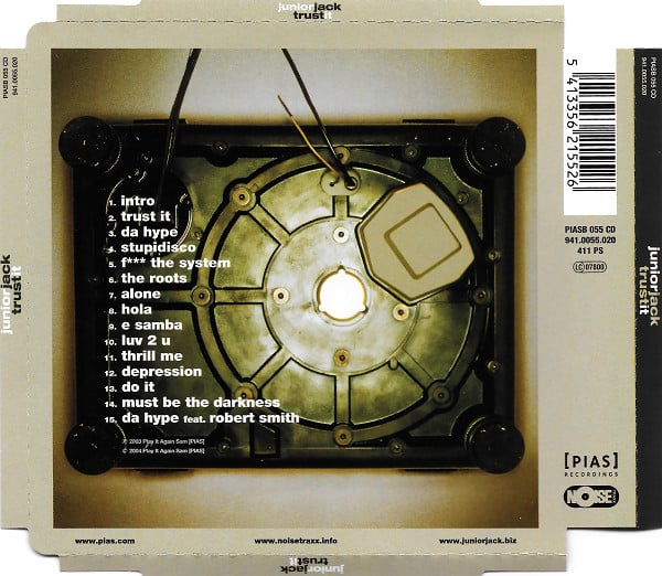 Junior Jack : Trust It (CD, Album, P/Mixed, Bla)