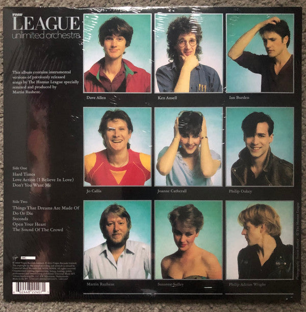 League Unlimited Orchestra, The : Love And Dancing (LP,Album,Reissue,Remastered,Repress)