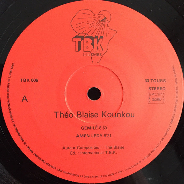 Théo-Blaise Kounkou : Gemilé (Over Night) (LP,Album)