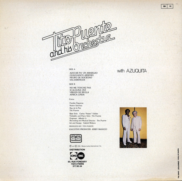 Tito Puente And His Orchestra : Ce' Magnifique (LP, Album)