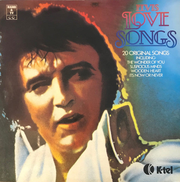 Elvis Presley : Elvis Love Songs (20 Original Songs) (LP, Comp)