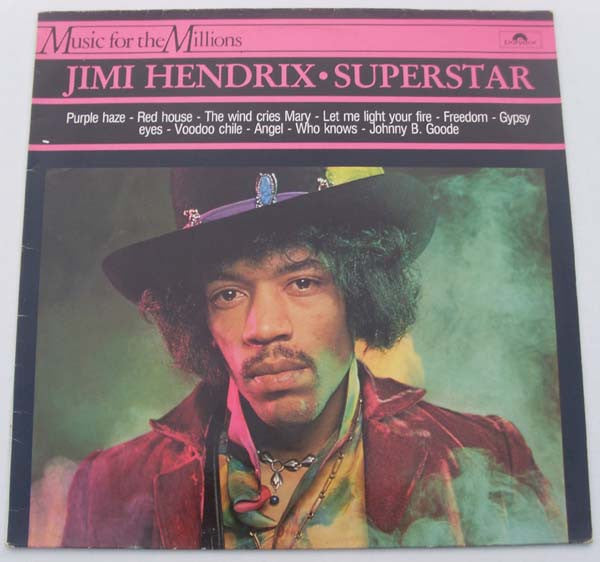 Jimi Hendrix : Superstar (LP, Comp)