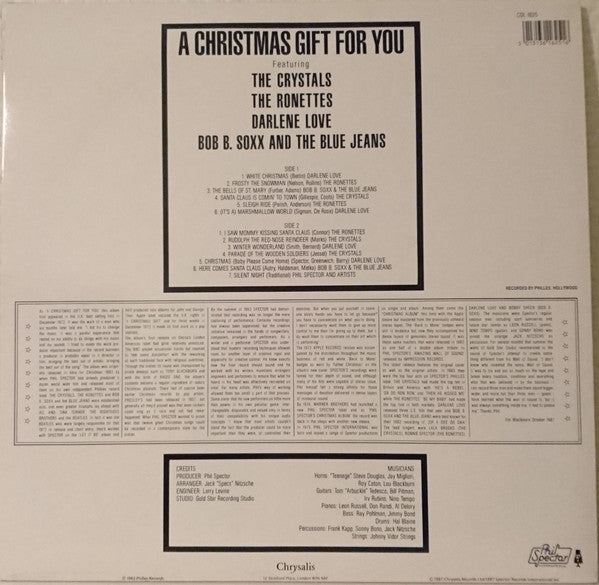 Various : The Phil Spector Christmas Album (LP, Album, RE)