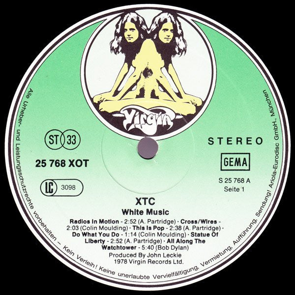 XTC : White Music (LP, Album)