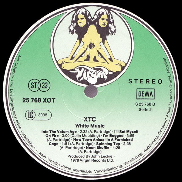 XTC : White Music (LP, Album)