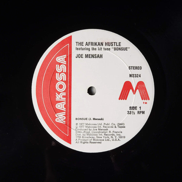 Joe Mensah : The African Hustle (LP, Album)