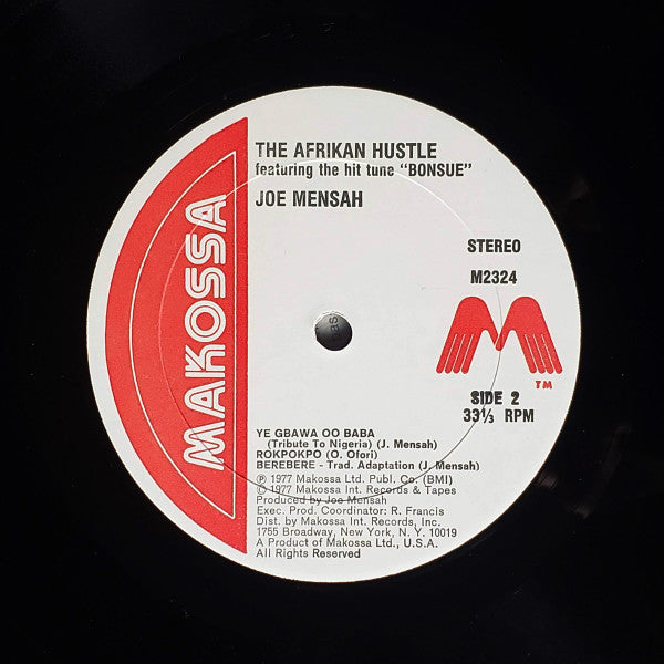 Joe Mensah : The African Hustle (LP, Album)