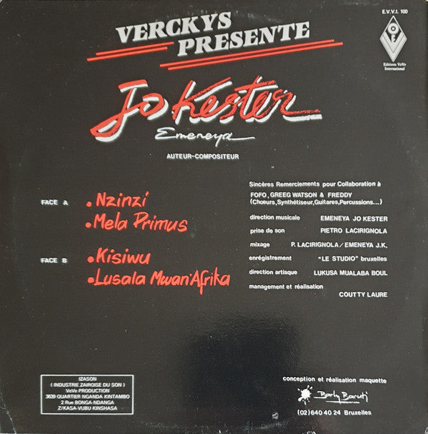 Emeneya* : Jo Kester Emeneya (LP, Album)