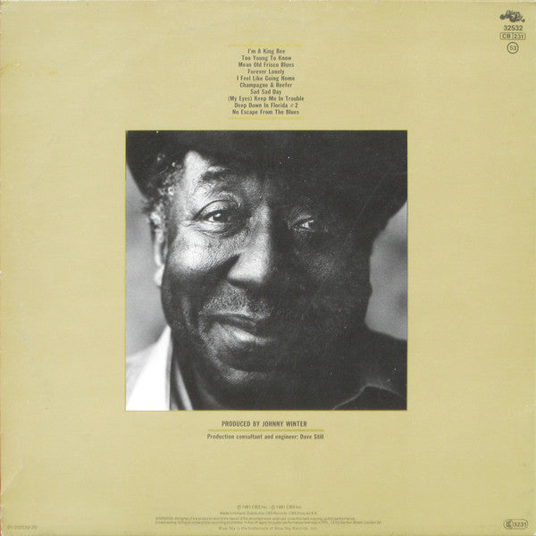 Muddy Waters : King Bee (LP, Album, RE)