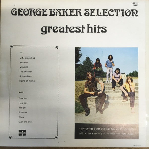 George Baker Selection : Greatest Hits (LP, Comp, Blu)