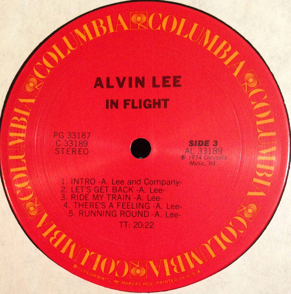 Alvin Lee & Co. : In Flight (2xLP, Album, San)
