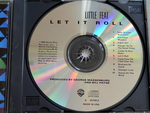 Little Feat : Let It Roll (CD, Album, Club)