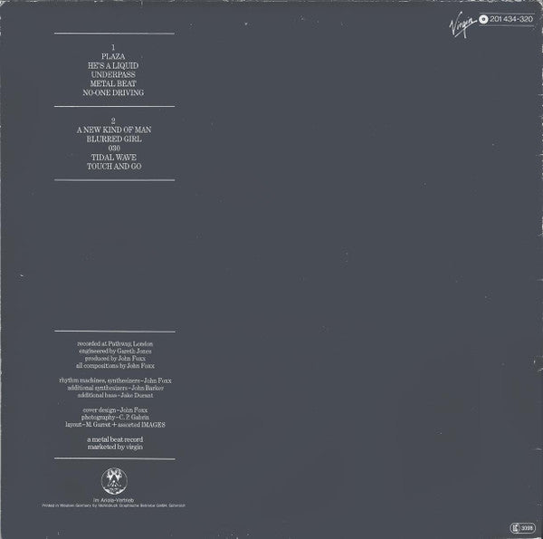 John Foxx : Metamatic (LP, Album)
