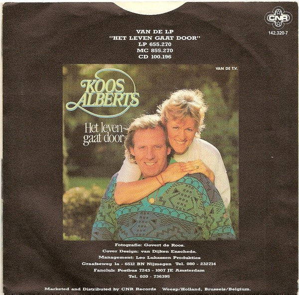 Koos Alberts : Zijn Het Je Ogen / Samen (7", Single)