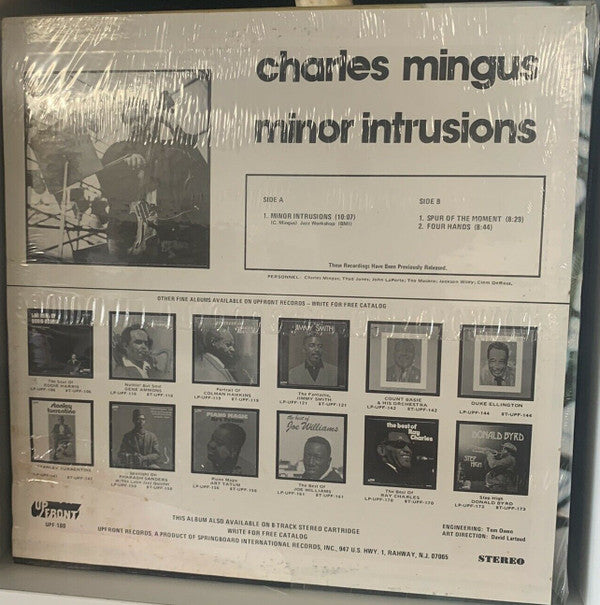 Charles Mingus : Minor Intrusions (LP,Compilation)
