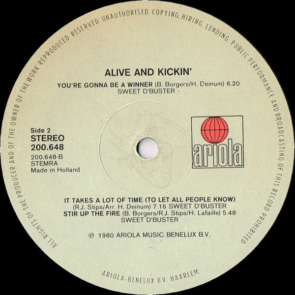 Various : Alive And Kickin' (LP, Comp)