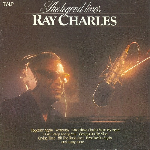 Ray Charles : The Legend Lives... (LP, Comp, Gat)
