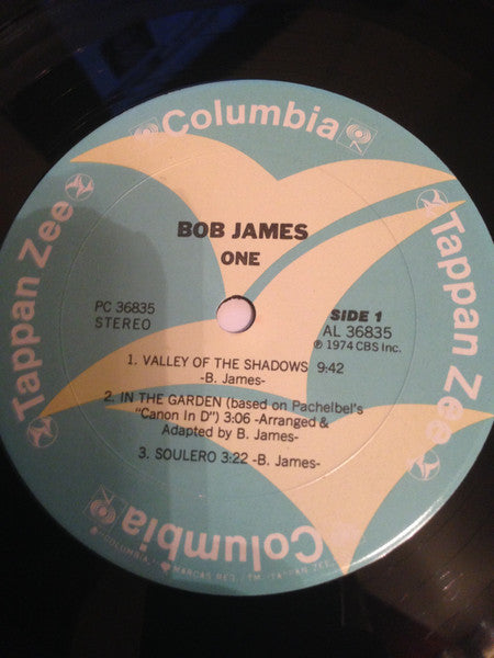 Bob James : One (LP, Album, RE, Car)