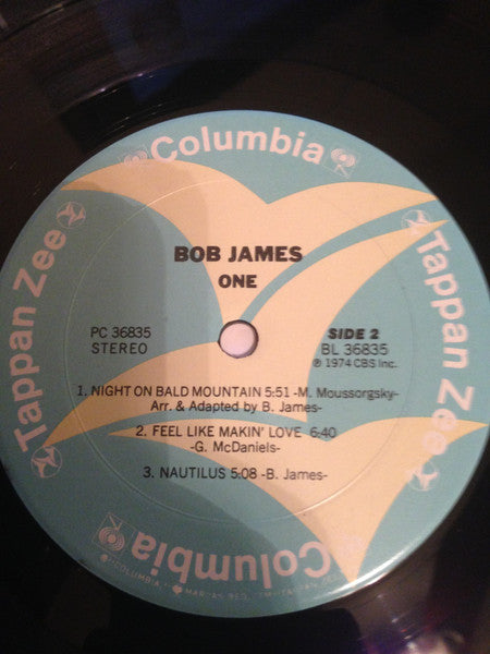 Bob James : One (LP, Album, RE, Car)