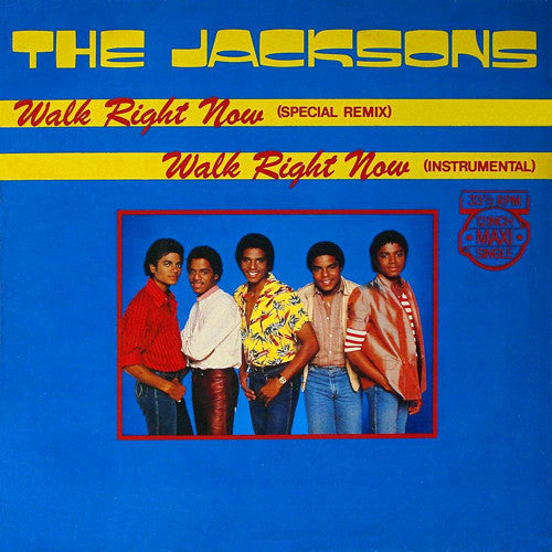 The Jacksons : Walk Right Now (12", Maxi)
