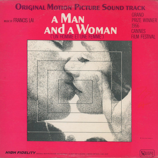 Francis Lai : A Man And A Woman (Original Motion Picture Soundtrack) (LP, Album, RE)