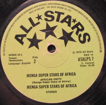 Ikenga Super Stars Of Africa : Ikenga Super Stars Of Africa (LP, Album)