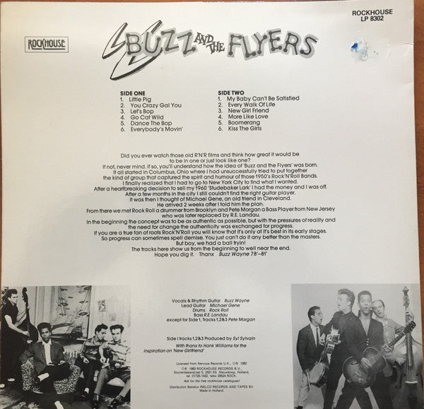 Buzz And The Flyers : Buzz And The Flyers (LP, Album)