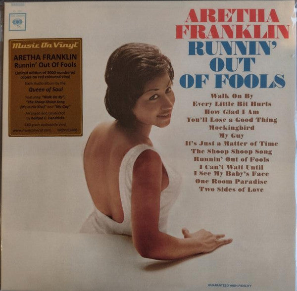 Aretha Franklin - Runnin' Out Of Fools (LP, Album, Ltd, Num, RE, RM, 180) - De Platen Aap – Vinylwinkel in Brielle & online webshop voor muziekliefhebbers
