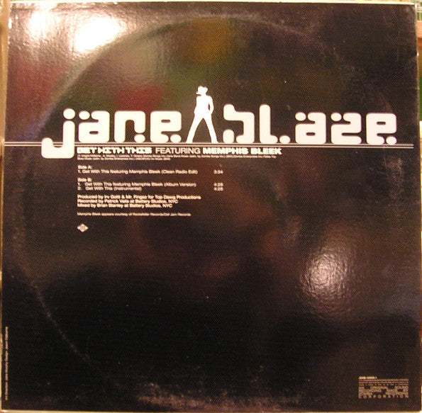 Jane Blaze : Get With This (12", Promo)