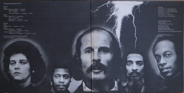 Weather Report : Weather Report Live In Tokyo (2xLP, Album)