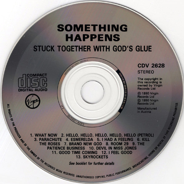 Something Happens - Stuck Together With God's Glue (CD, Album) - De Platen Aap – Vinylwinkel in Brielle & online webshop voor muziekliefhebbers