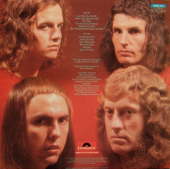 Slade : Old New Borrowed And Blue (LP,Album)