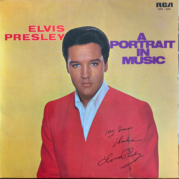 Elvis Presley : A Portrait In Music (LP, Comp)