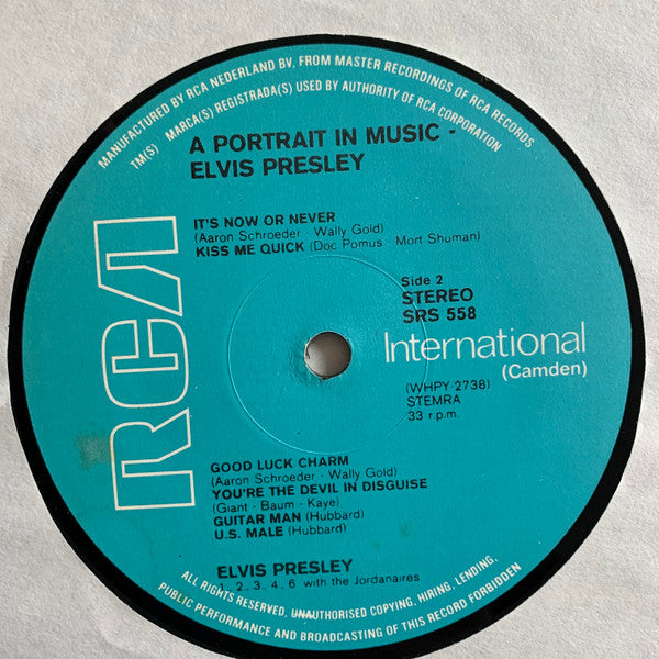 Elvis Presley : A Portrait In Music (LP, Comp)