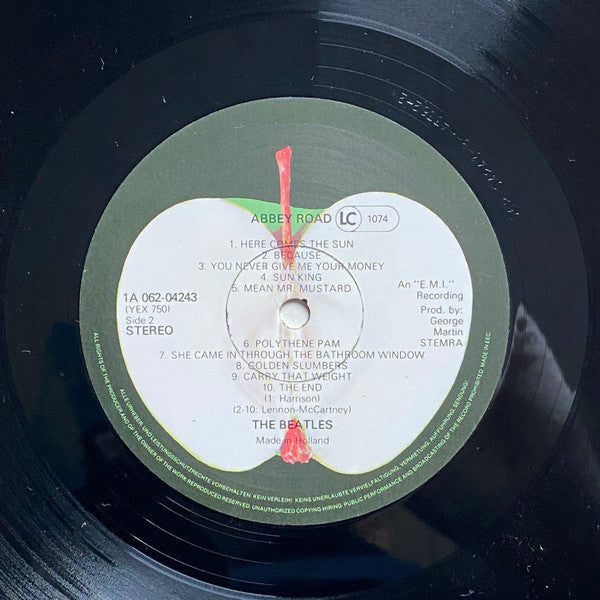 The Beatles : Abbey Road (LP, Album, RE)
