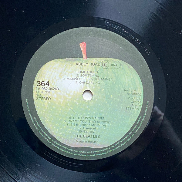 The Beatles : Abbey Road (LP, Album, RE)